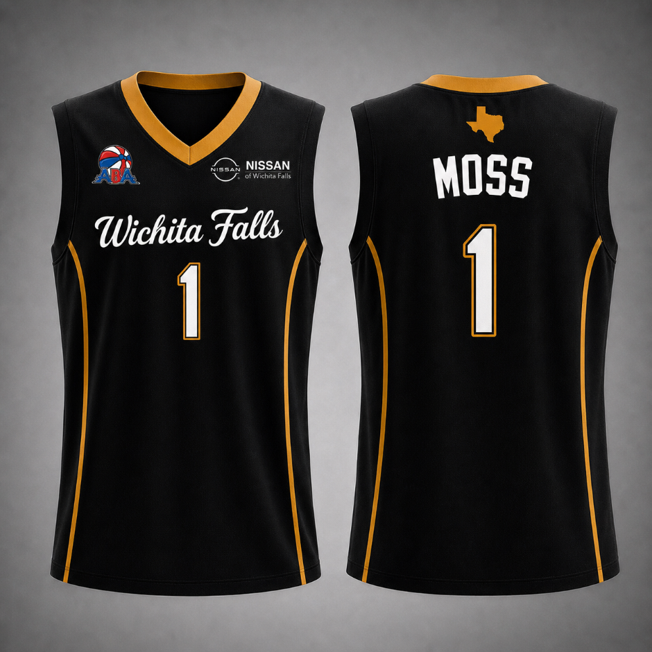 TJ Moss #1 Official NetBurners Jersey