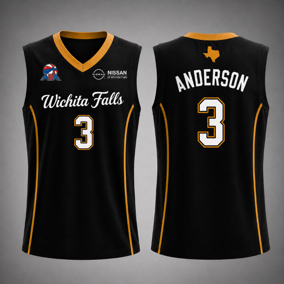 Jeffrey Anderson #3 Official NetBurners Jersey