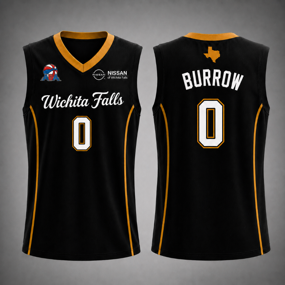 Byke Burrow #0 Official NetBurners Jersey